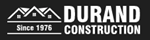 Durand Construction Inc. logo