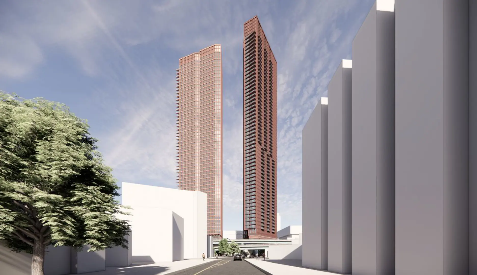 1, 2-16 Sumach Street and 90 Eastern Avenue, Toronto. Artist’s rendering.