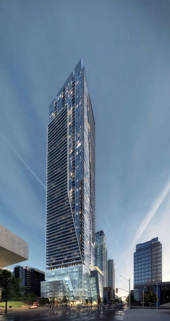 1 Eglinton Avenue East Condos, Toronto. Artist’s rendering.