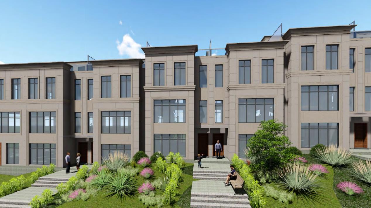1 Garnier Court Townhomes, Toronto. Artist’s rendering.