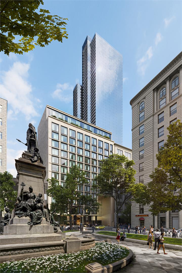 1 Square Phillips Condos, Montréal. Artist’s rendering.