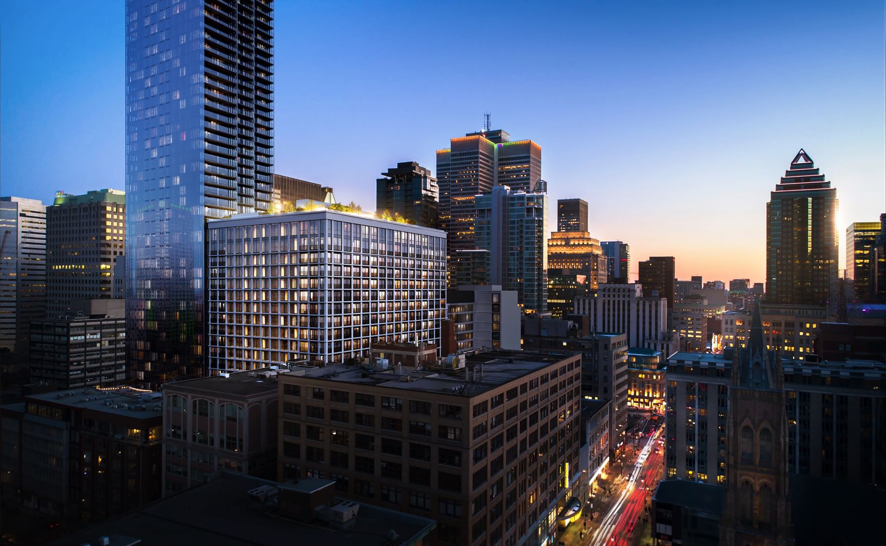 1 Square Phillips – Phase 2 Condos, Montréal. Artist’s rendering.