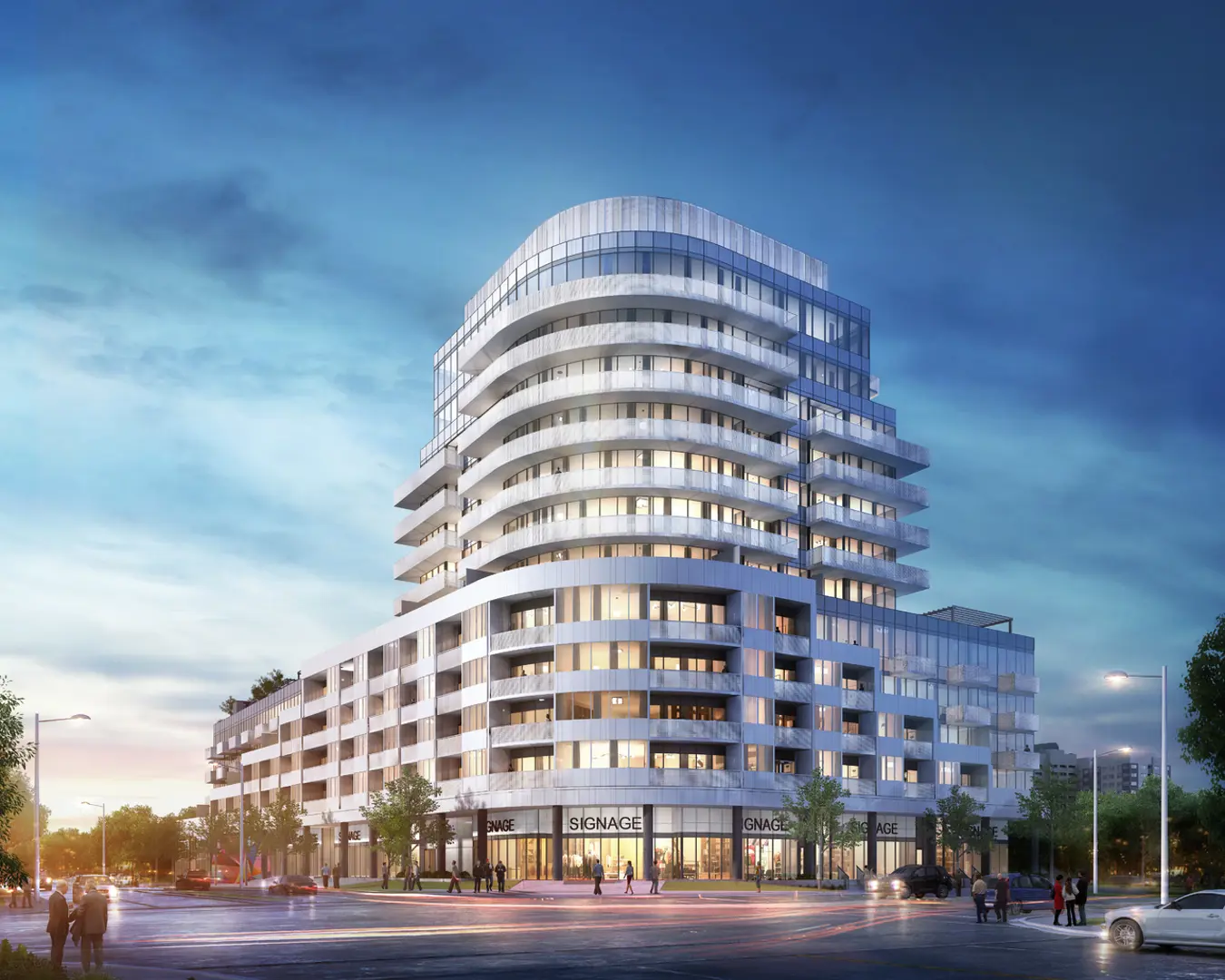 101 Victoria Street West & 1510-1520 Brock Street South Condos, Whitby. Artist’s rendering.