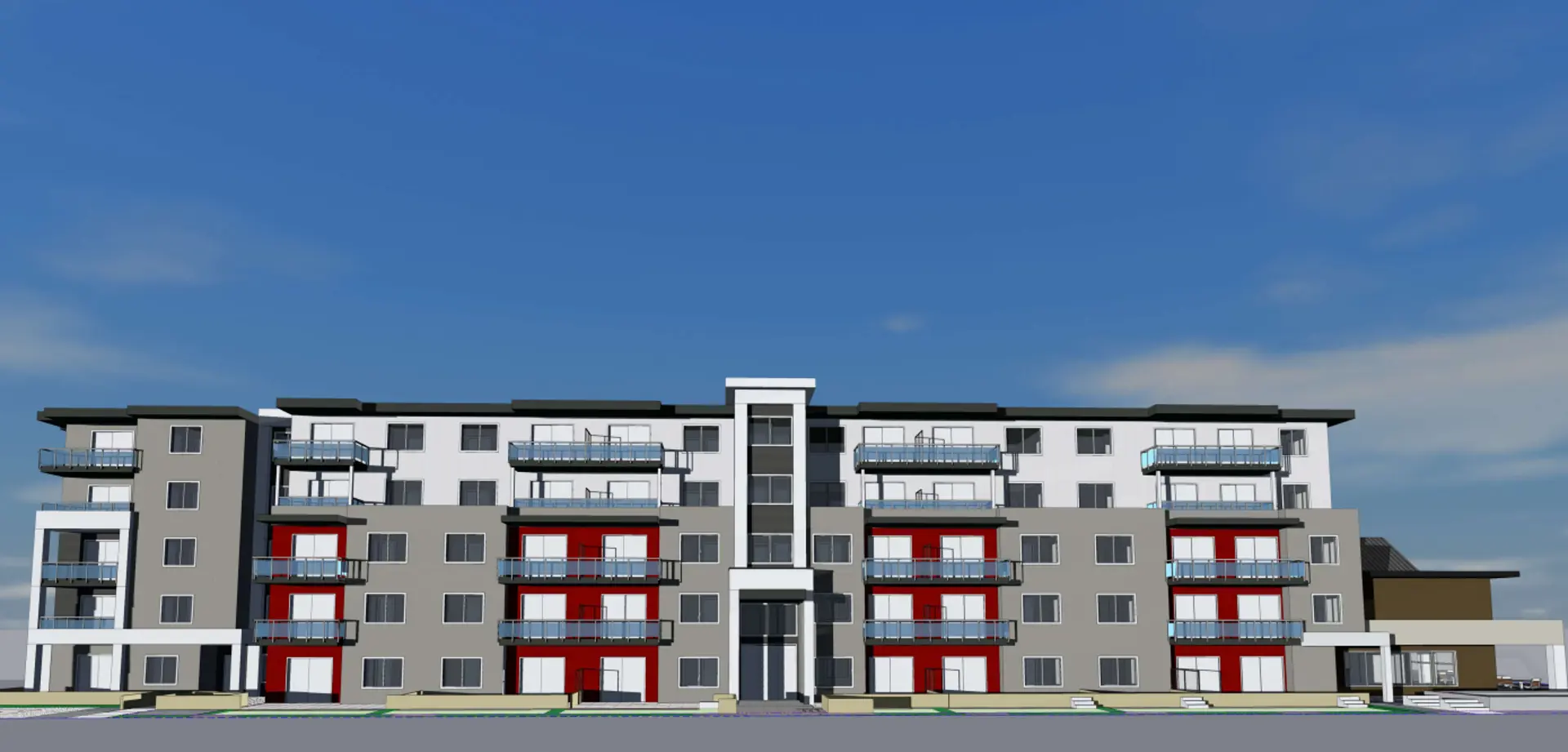 102 - 118 Haliburton Street Condos, Nanaimo. Artist’s rendering.