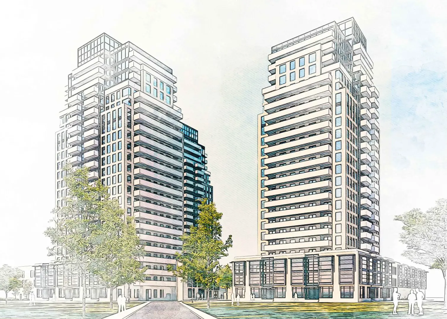 10-21 Four Seasons Place Condos, Toronto. Artist’s rendering.