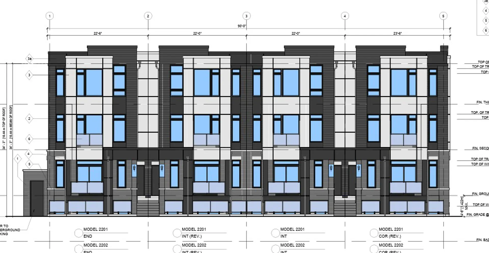 10233 Warden Avenue Townhomes, Markham. Artist’s rendering.