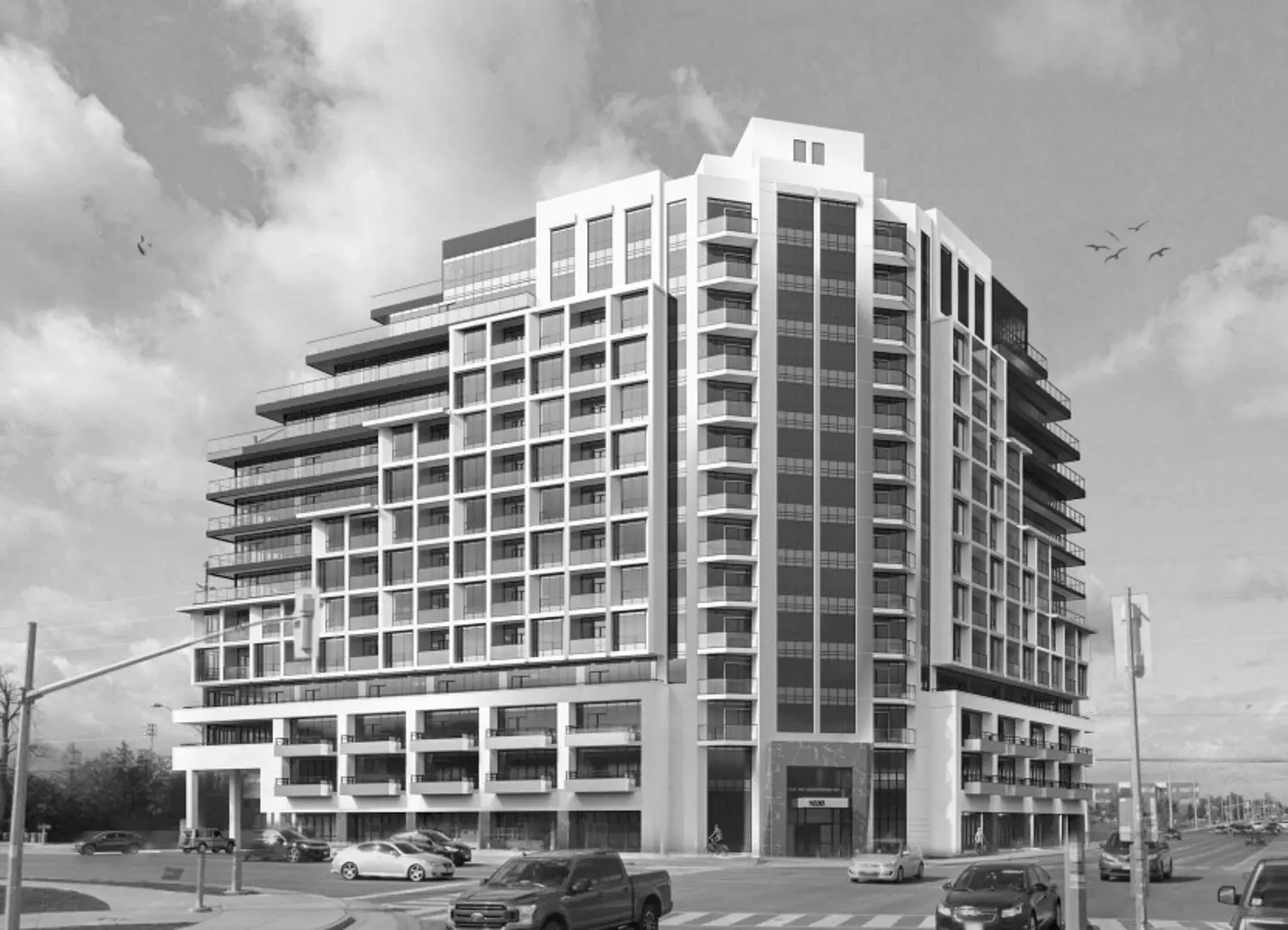 1030 Queen Street West Condos, Brampton. Artist’s rendering.