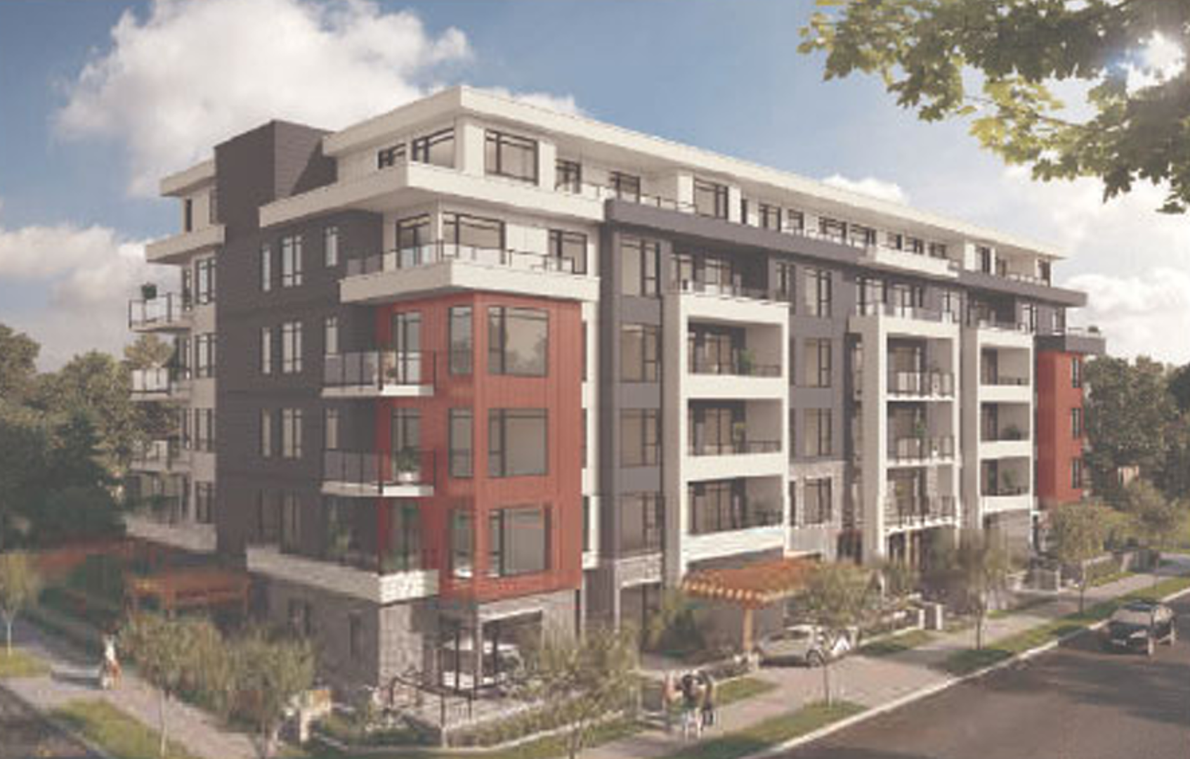 10312 142 Street Condos, Surrey. Artist’s rendering.