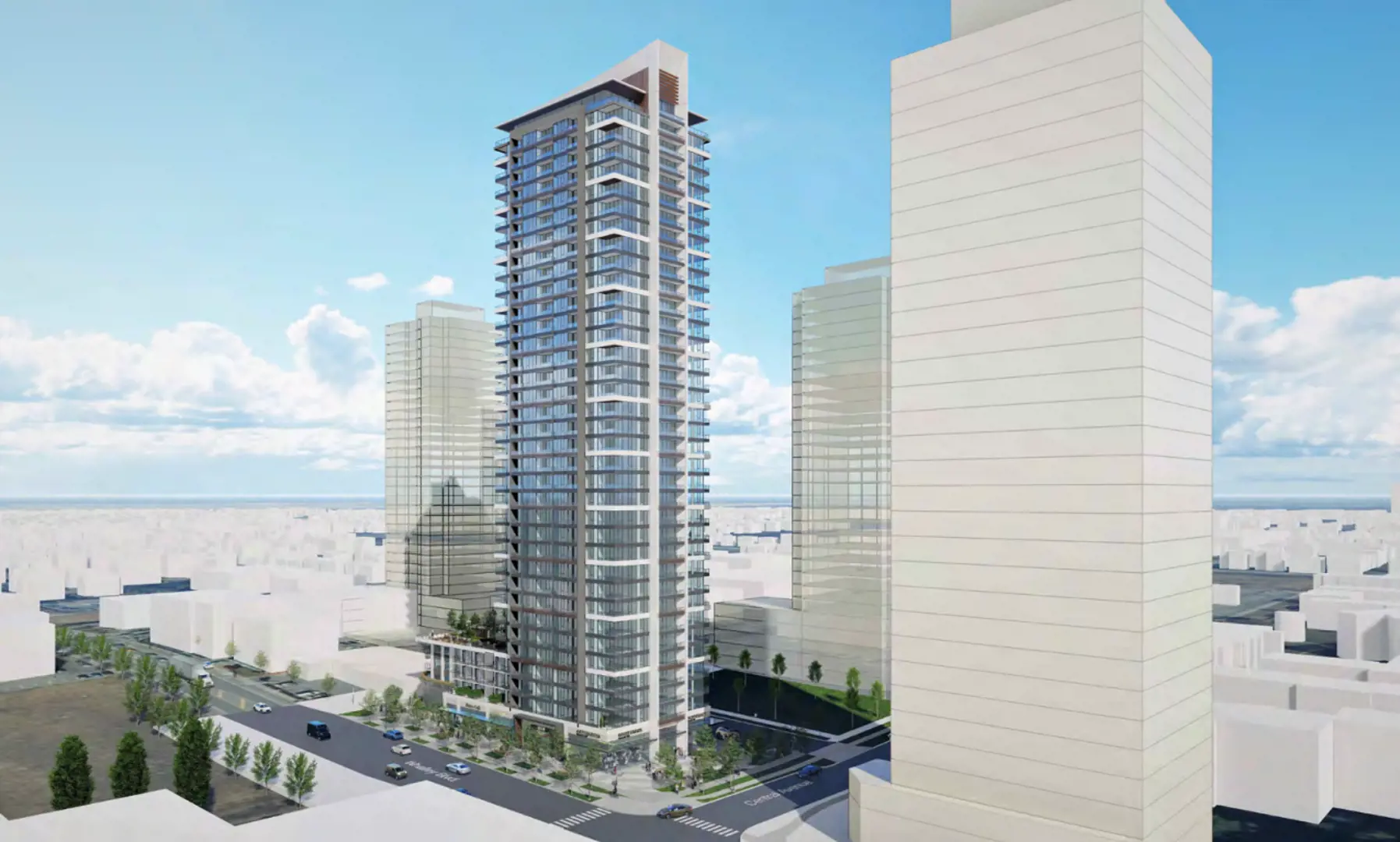 10318 Whalley Boulevard Condos, Surrey. Artist’s rendering.