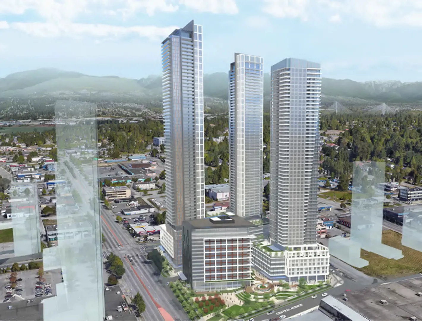 10344 King George Boulevard Condos, Surrey. Artist’s rendering.