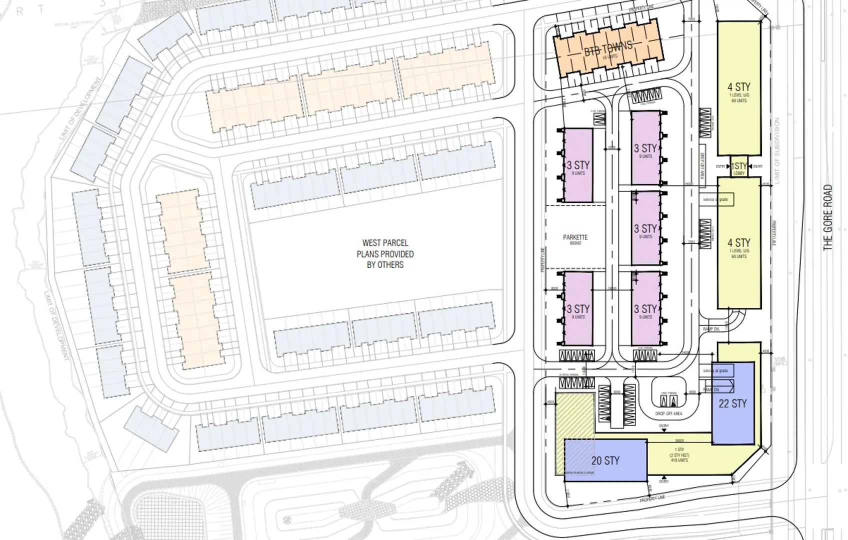10350 The Gore Road Townhomes, Brampton. Artist’s rendering.