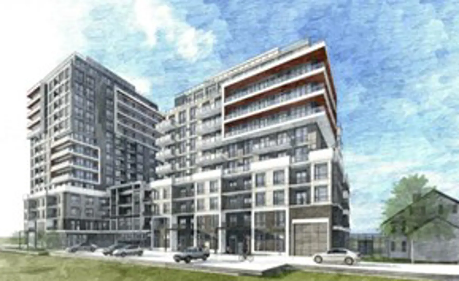 107 Hall Street Condos, Richmond Hill. Artist’s rendering.