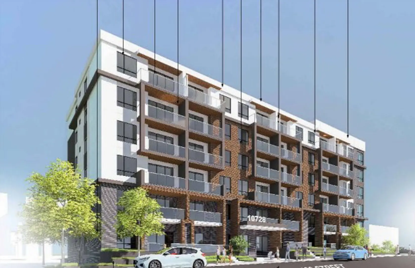 10728 132 Street Condos, Surrey. Artist’s rendering.