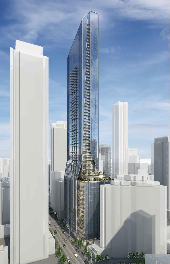 1075 Bay Street Condos, Toronto. Artist’s rendering.
