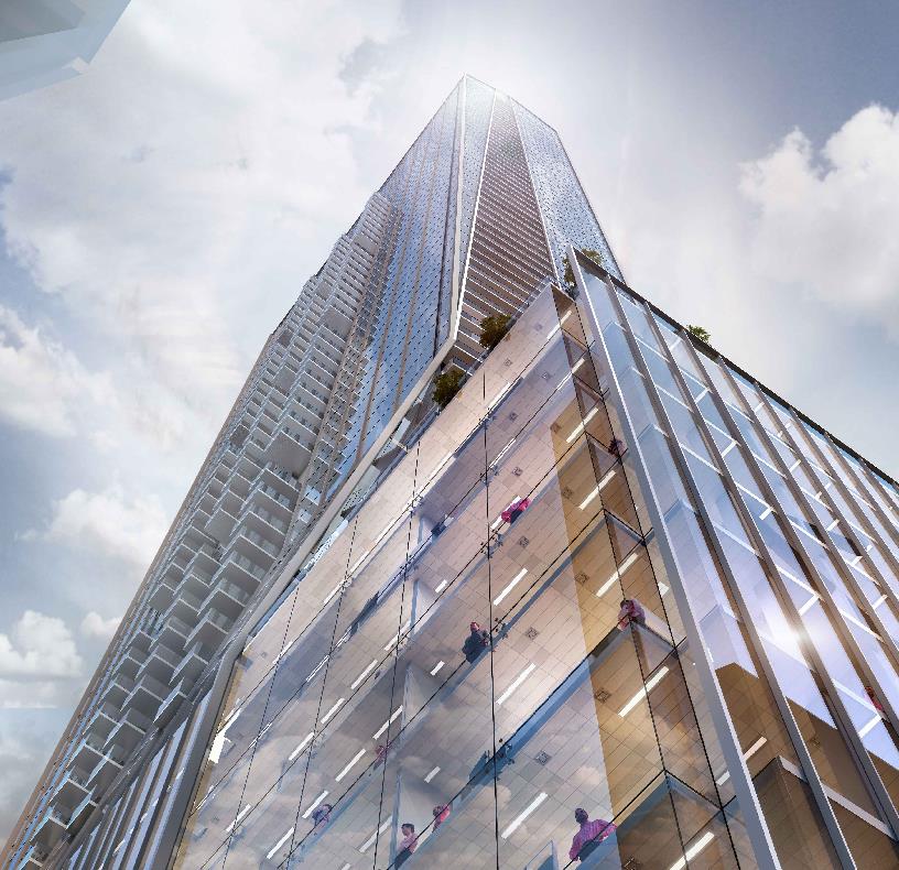 1075 Bay Street Condos rendering 2