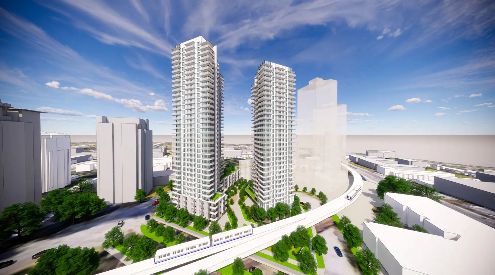 108 Avenue and University Drive Condos, Surrey. Artist’s rendering.