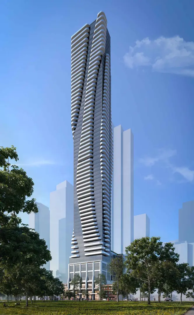 110 Adelaide Street East Condos, Toronto. Artist’s rendering.