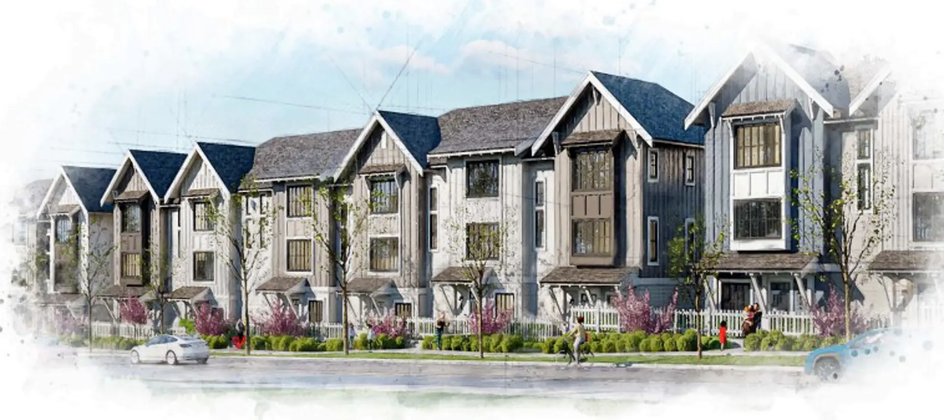 11089 240 Street Townhomes, Maple Ridge. Artist’s rendering.