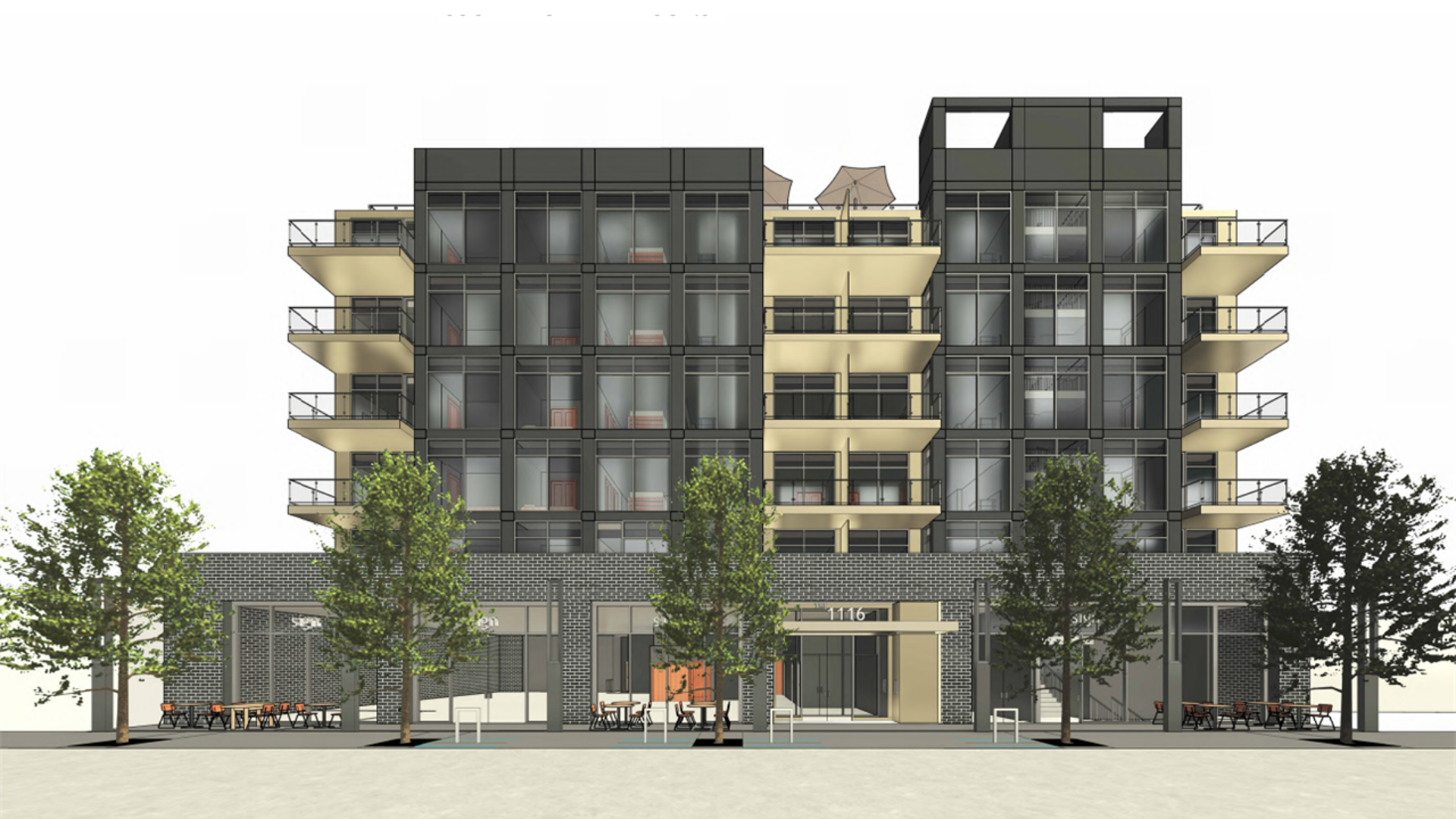 1112 17 Avenue SW Condos, Calgary. Artist’s rendering.