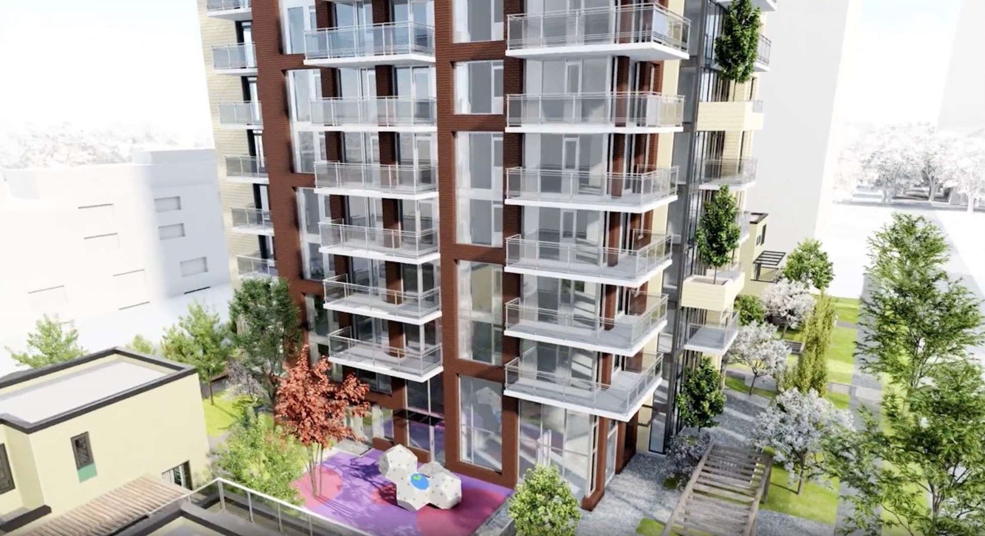 1116-1140 Pendrell Street Condos rendering 2