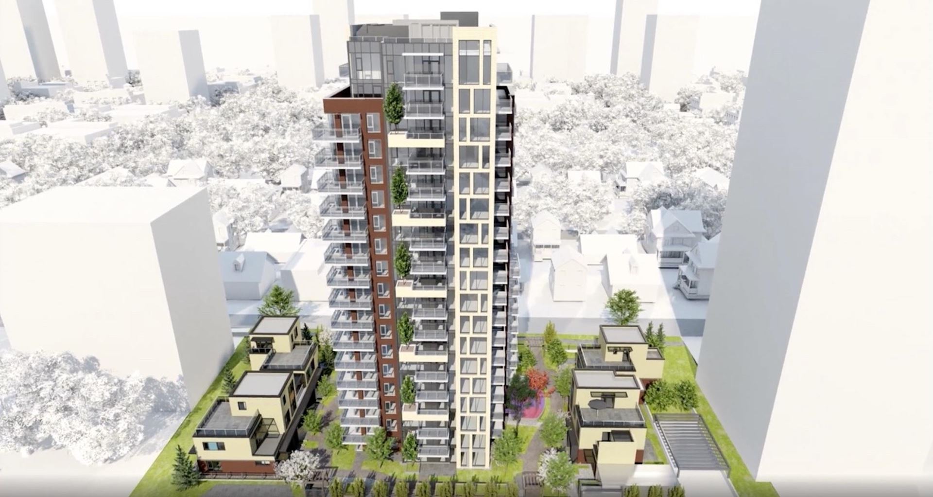 1116-1140 Pendrell Street Condos rendering 4