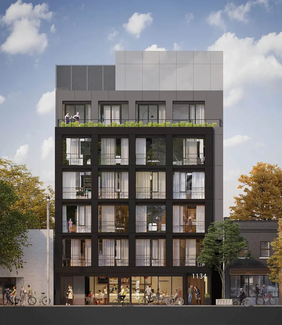 1134 Queen Street East Condos, Toronto. Artist’s rendering.