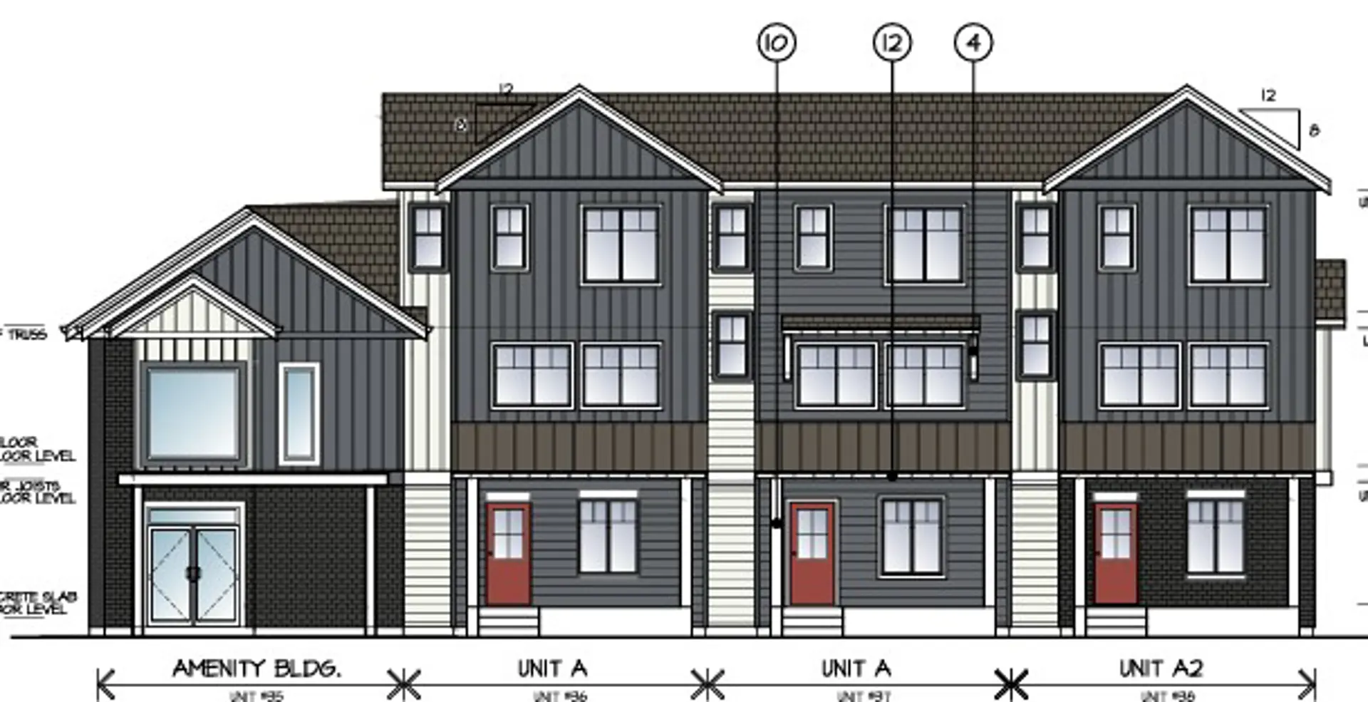 114 171 Street Townhomes, Surrey. Artist’s rendering.