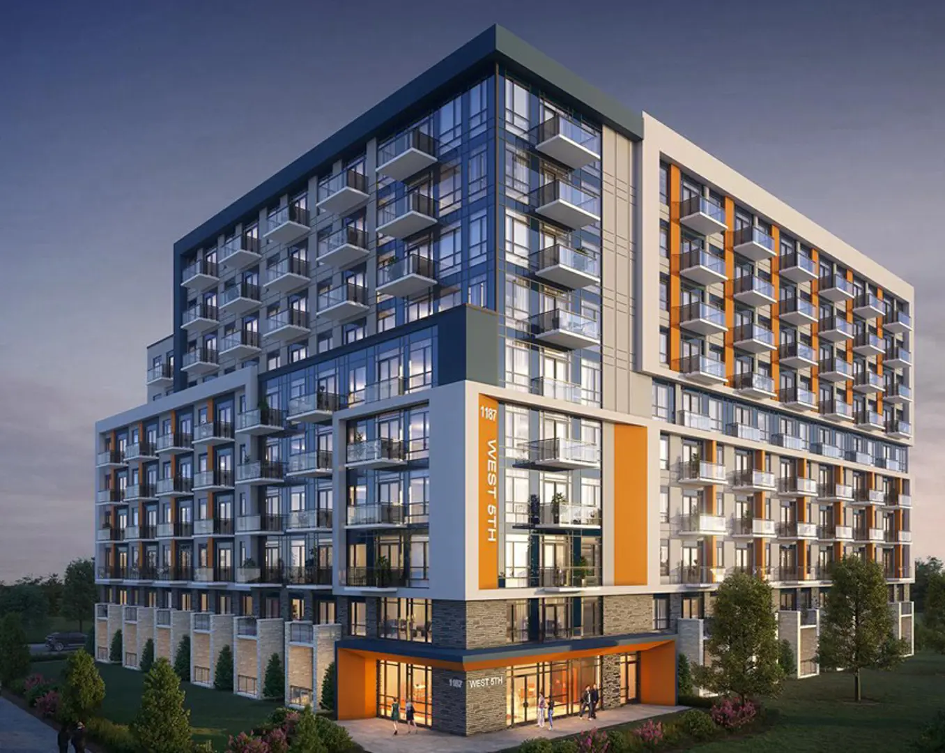 1177-1187 West 5th Street Condos, Hamilton. Artist’s rendering.