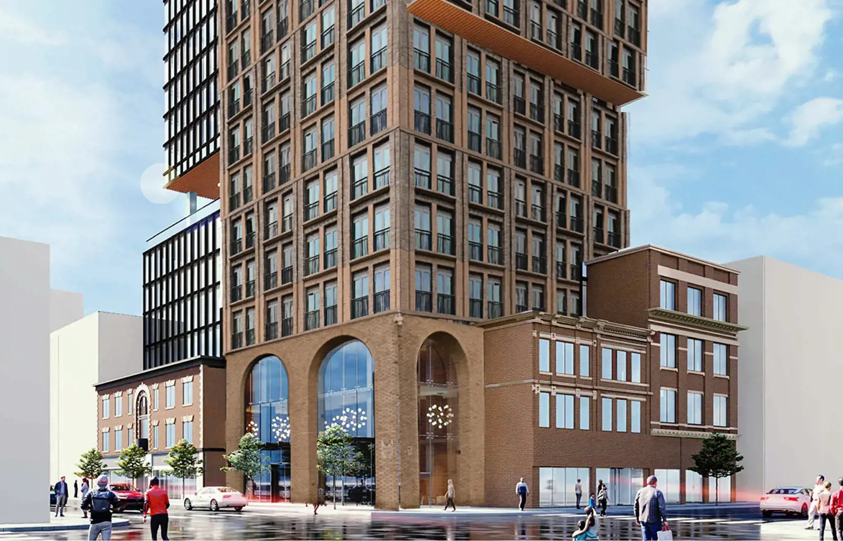 119-127 Church Street & 89 Queen Street East Condos, Toronto. Artist’s rendering.