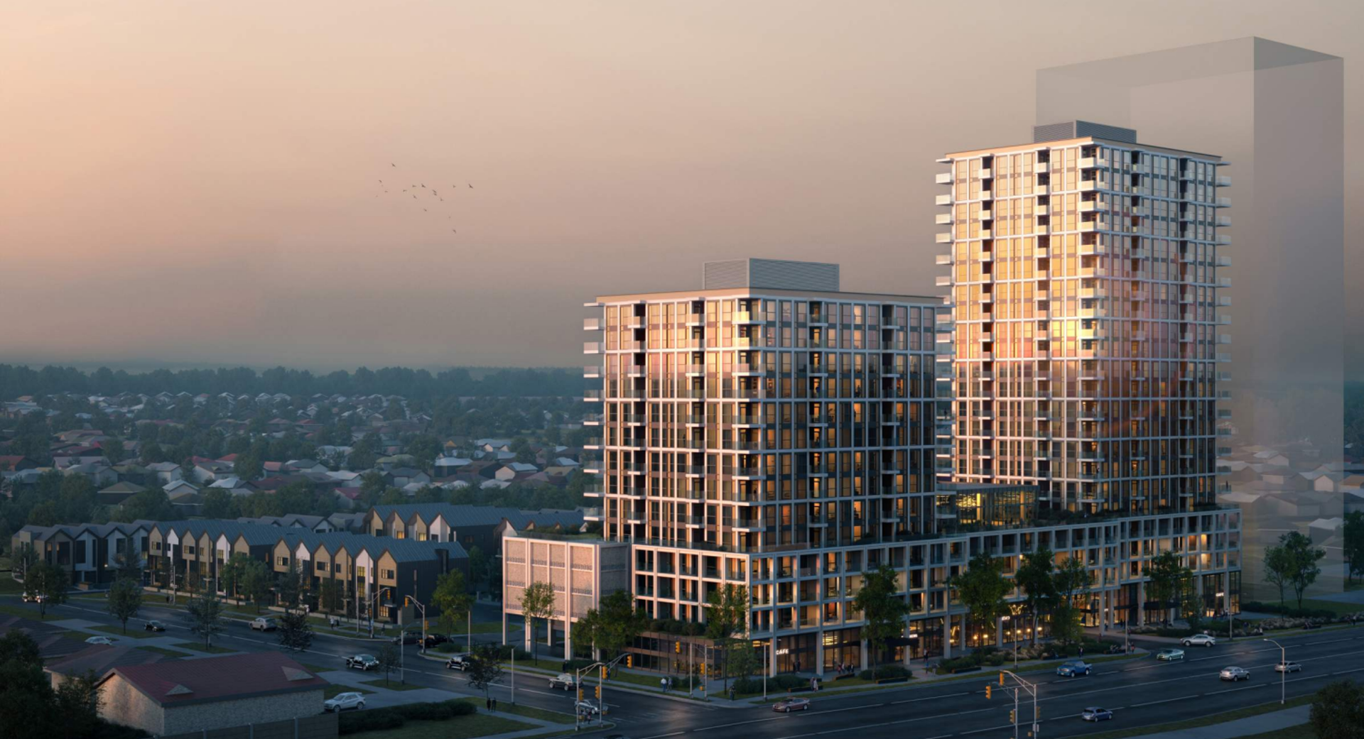 1198 Fischer Hallman Road Condos, Kitchener. Artist’s rendering.