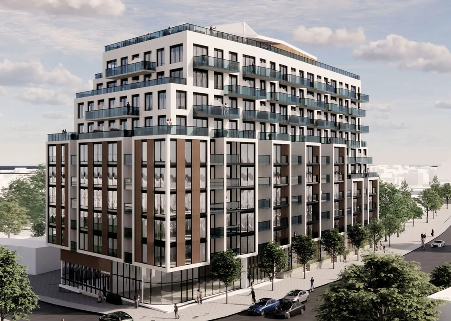 1212-1238 Kingston Road Condos, Toronto. Artist’s rendering.