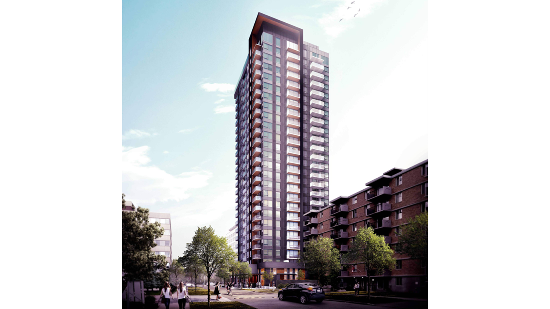 1216 8th Street Mixed Use Building, Calgary. Artist’s rendering.