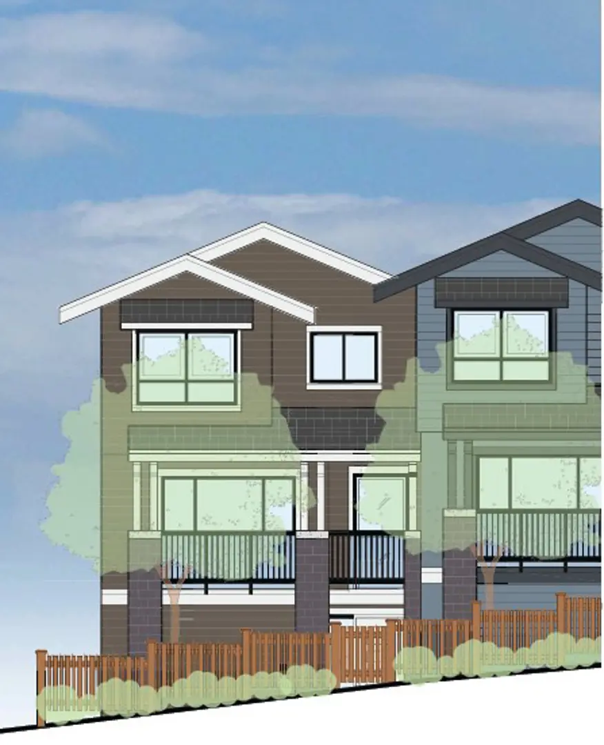 1230 Mitchell Street Townhomes, Coquitlam. Artist’s rendering.