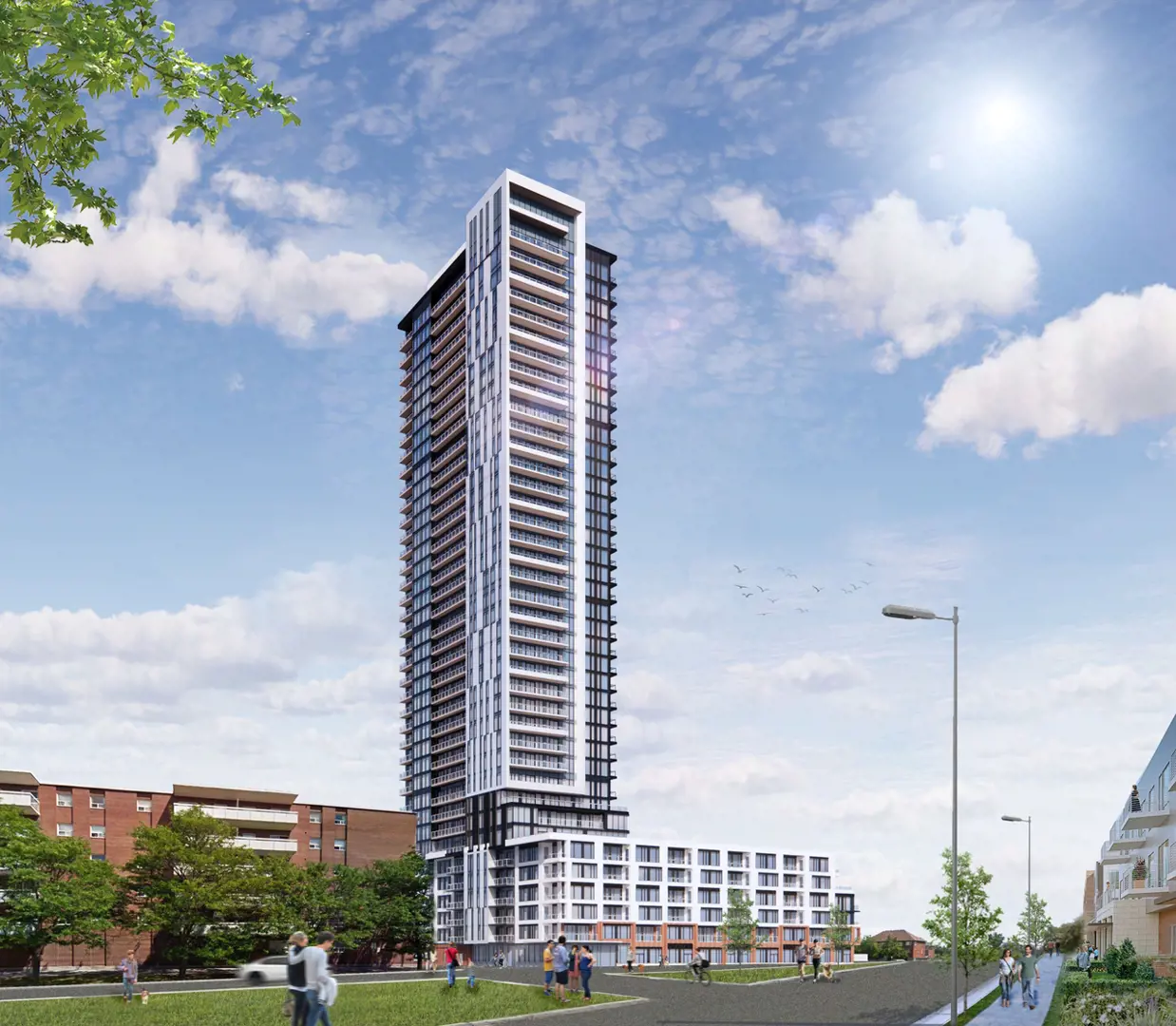 123-125 Railroad Street Condos rendering
