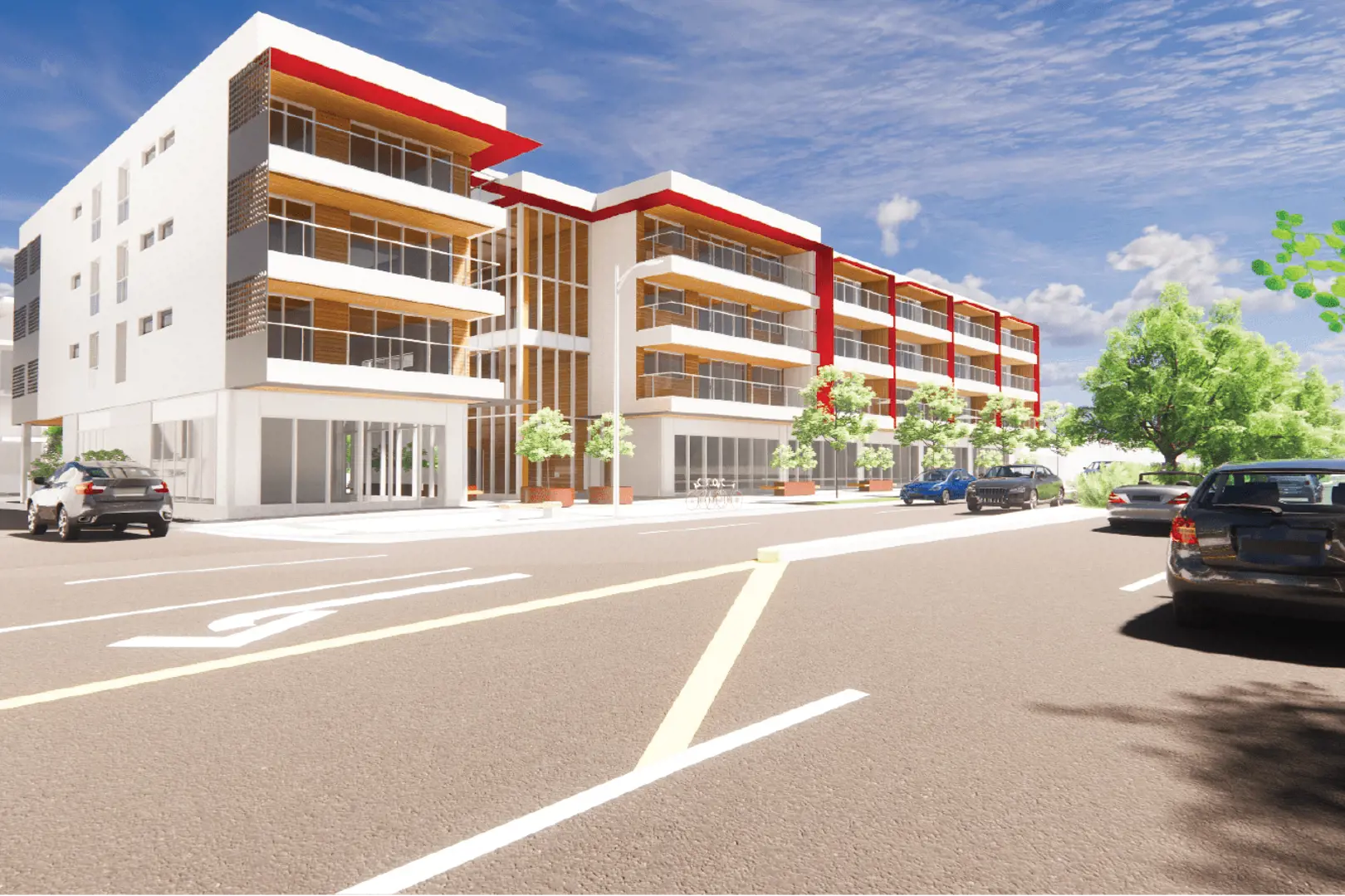 1235 Marine Drive Condos rendering