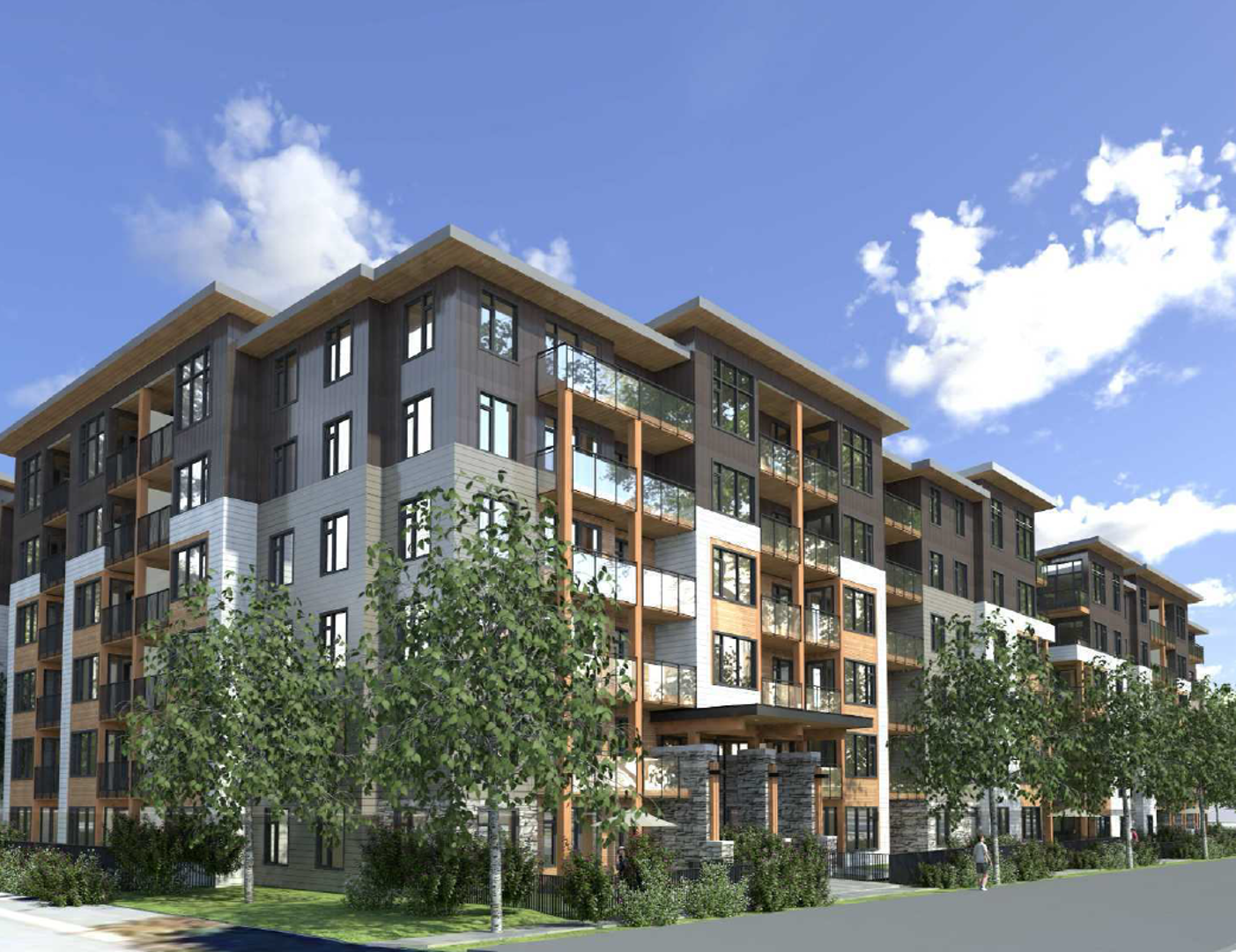 1246-1268 Lynn Valley Road Condos, North Vancouver. Artist’s rendering.