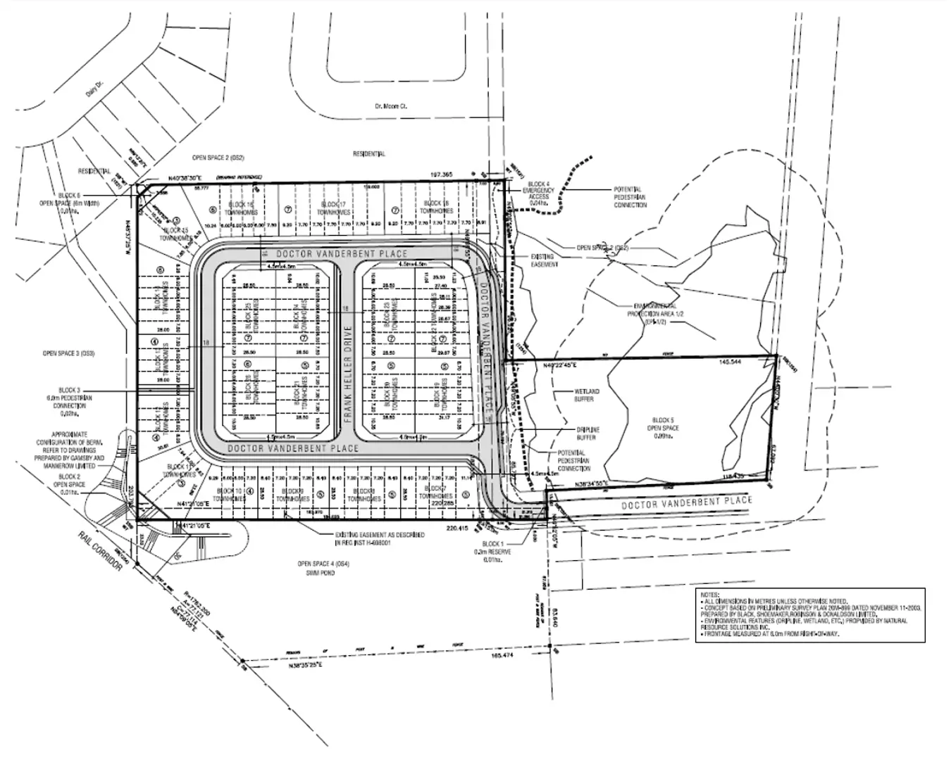 125 McDonald Boulevard Townhomes, Acton. Artist’s rendering.