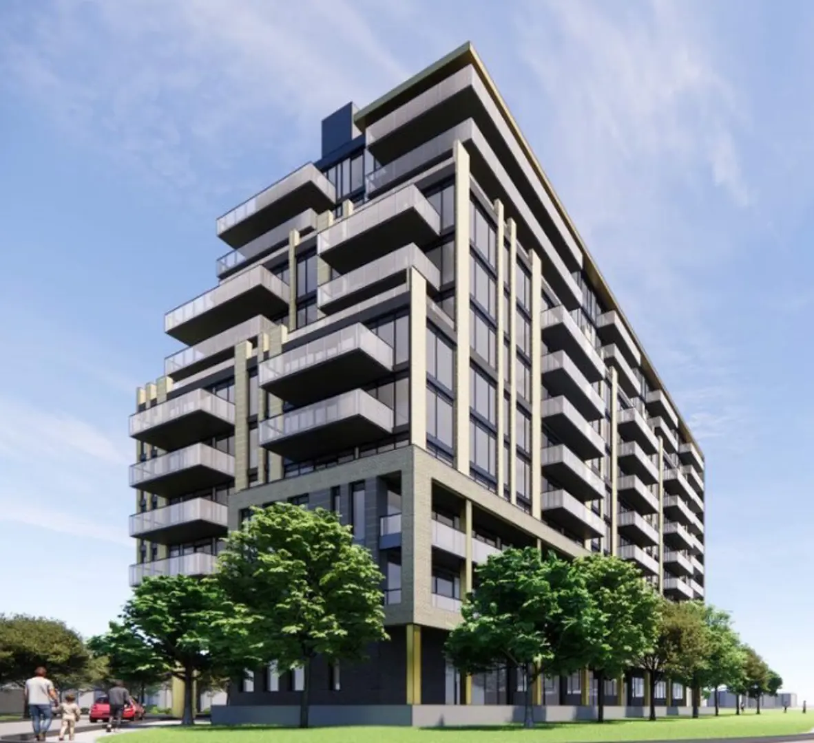 1286-1306 Queen Street West Condos, Brampton. Artist’s rendering.