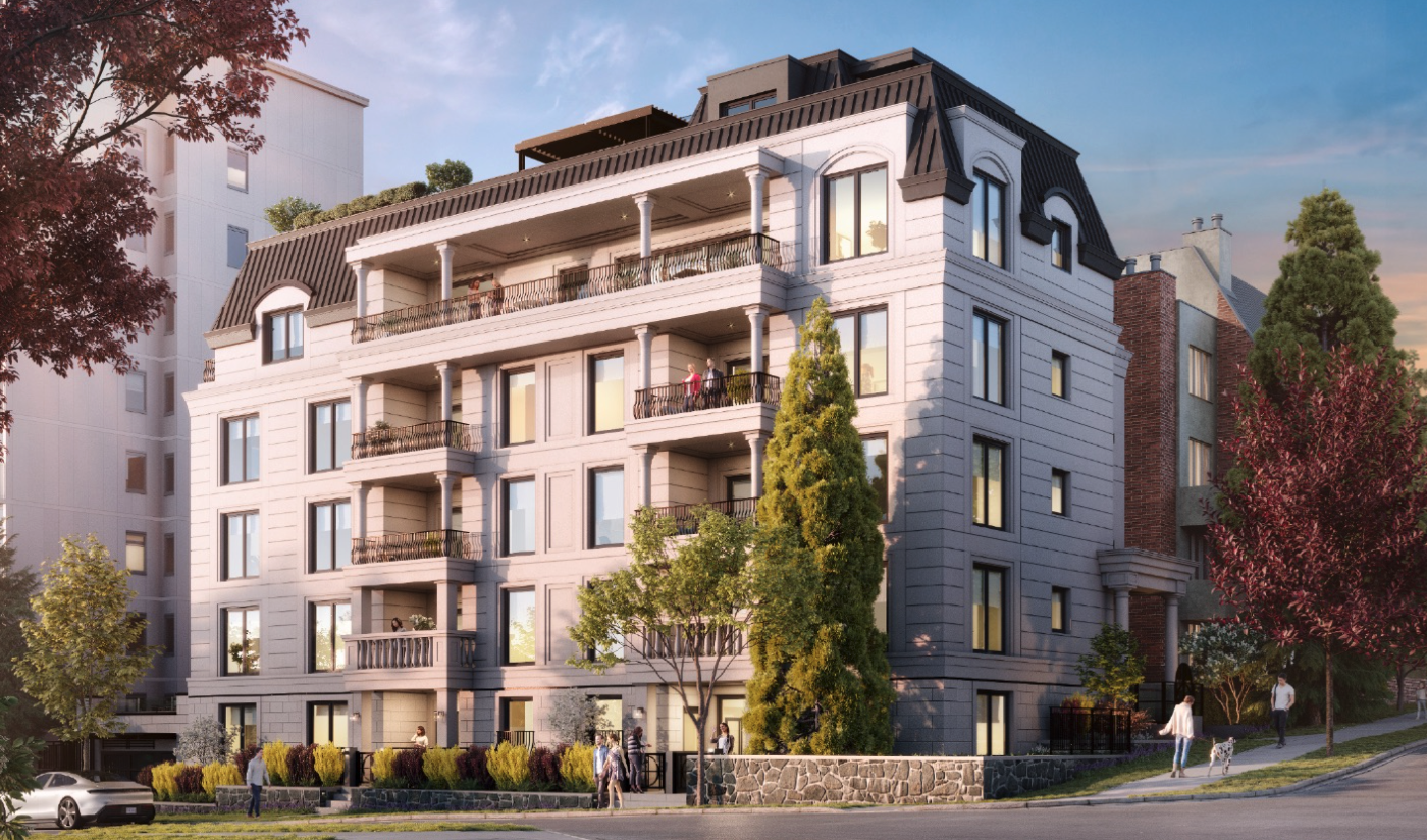 1289 Nicola Condos, Vancouver. Artist’s rendering.