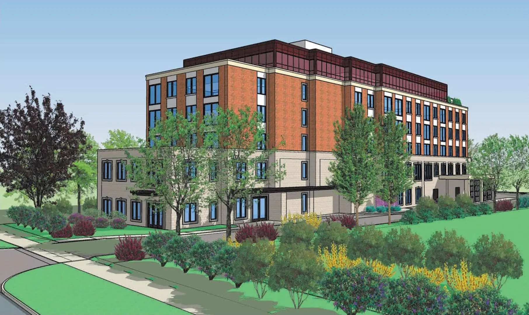1295 Sixth Line Townhomes, Oakville. Artist’s rendering.
