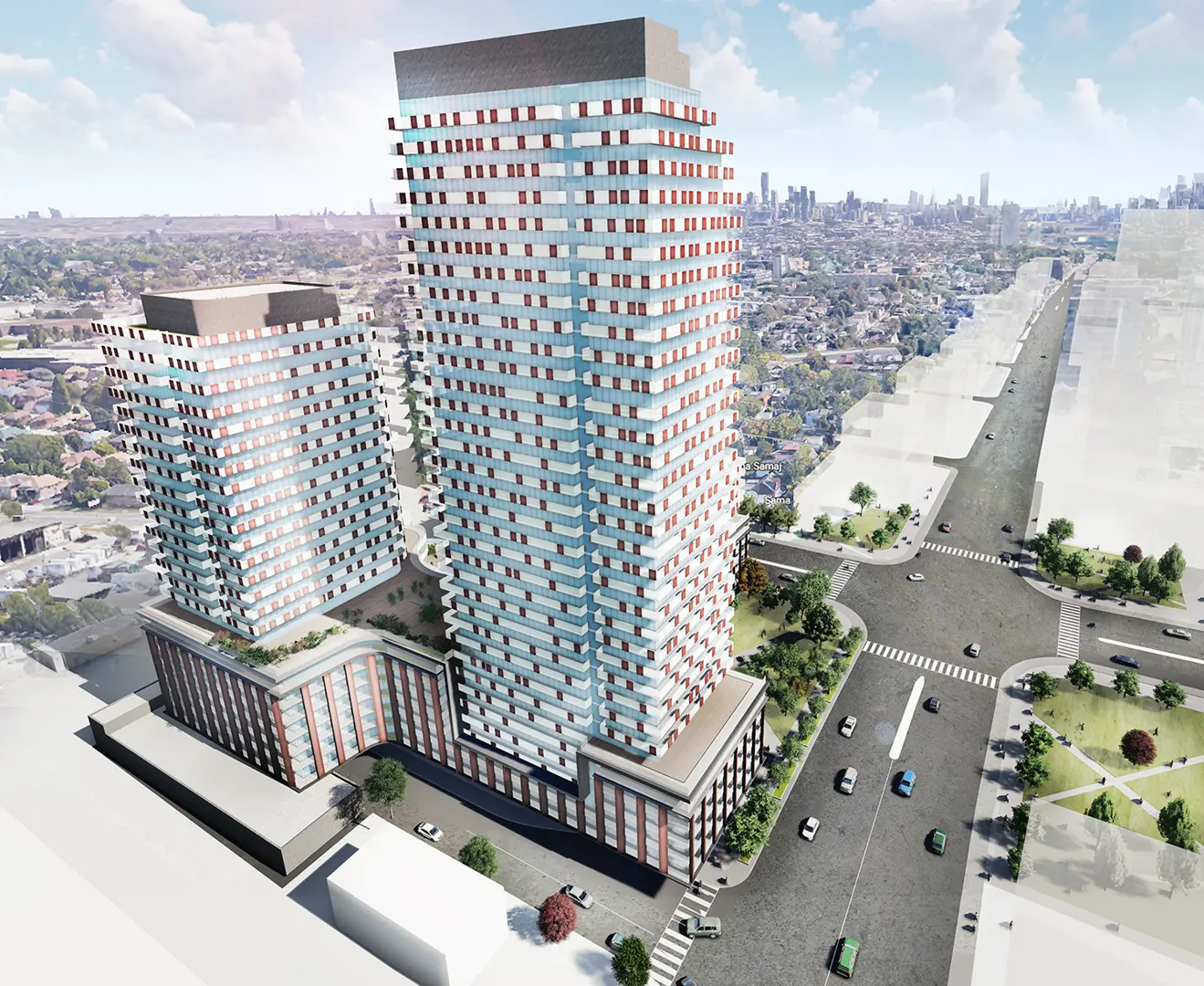 1306-1310 The Queensway Condos, Toronto. Artist’s rendering.