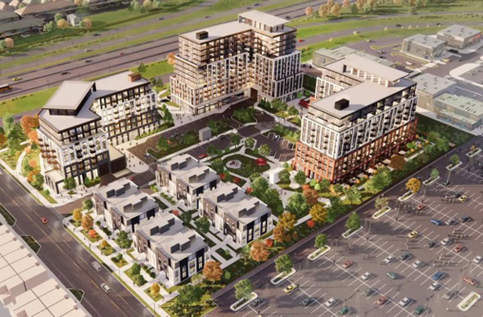 1310 South Service Road Condos, Hamilton. Artist’s rendering.