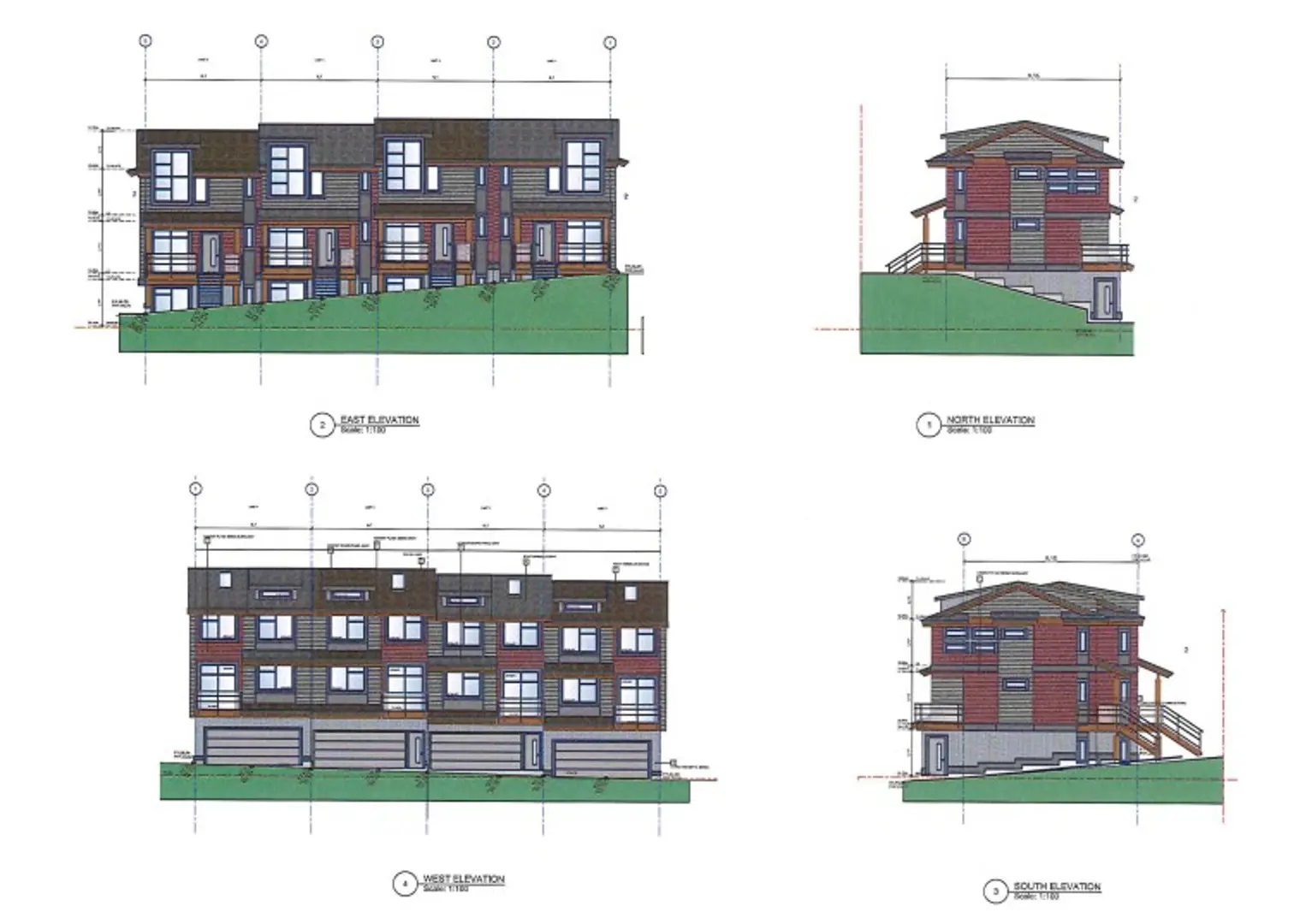 13227 236 Street Townhomes, Maple Ridge. Artist’s rendering.