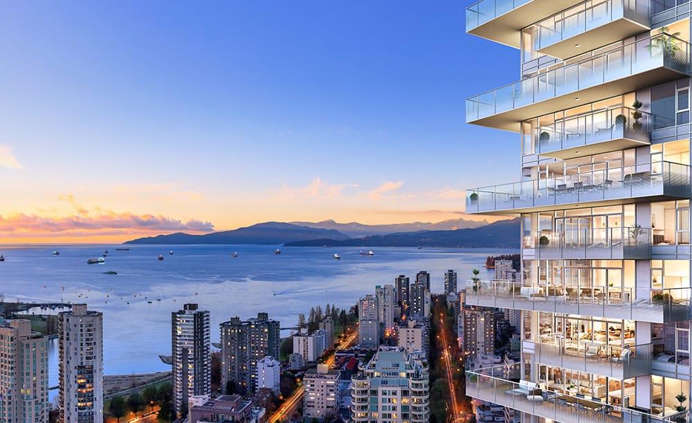 1335 Howe Condos, Vancouver. Artist’s rendering.