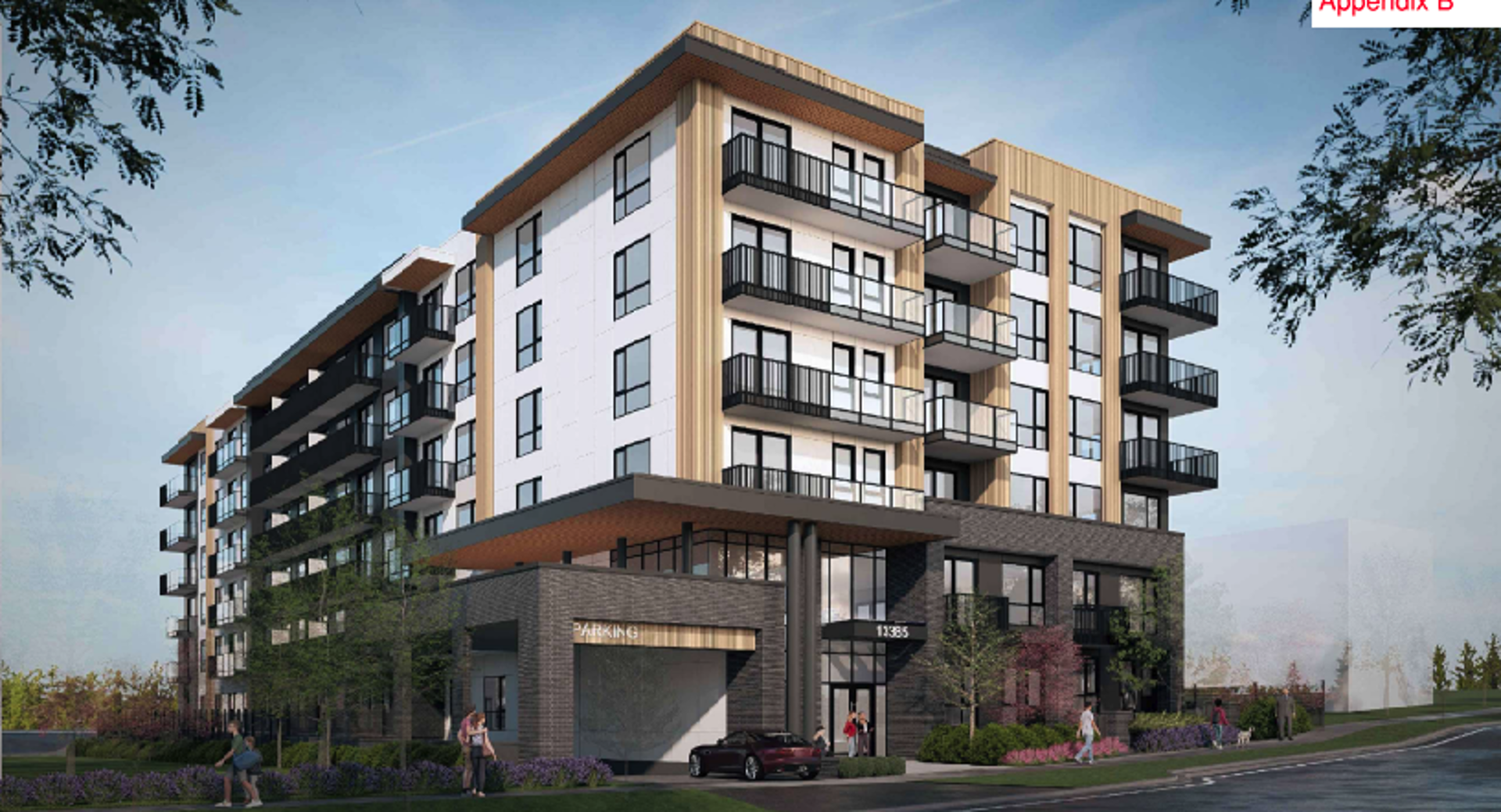 13385 Barker Street Condos, Surrey. Artist’s rendering.