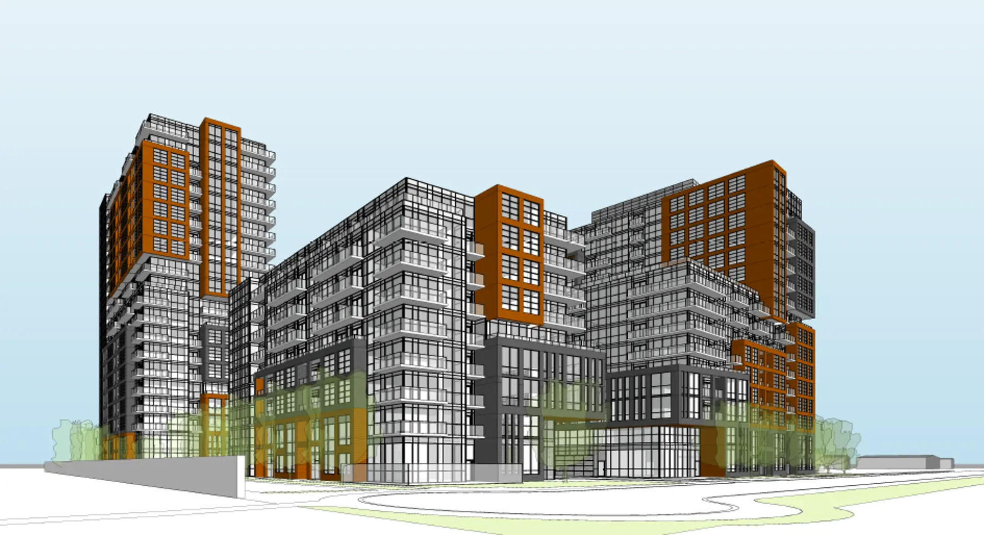 1393 Grahams Lane Condos, Burlington. Artist’s rendering.