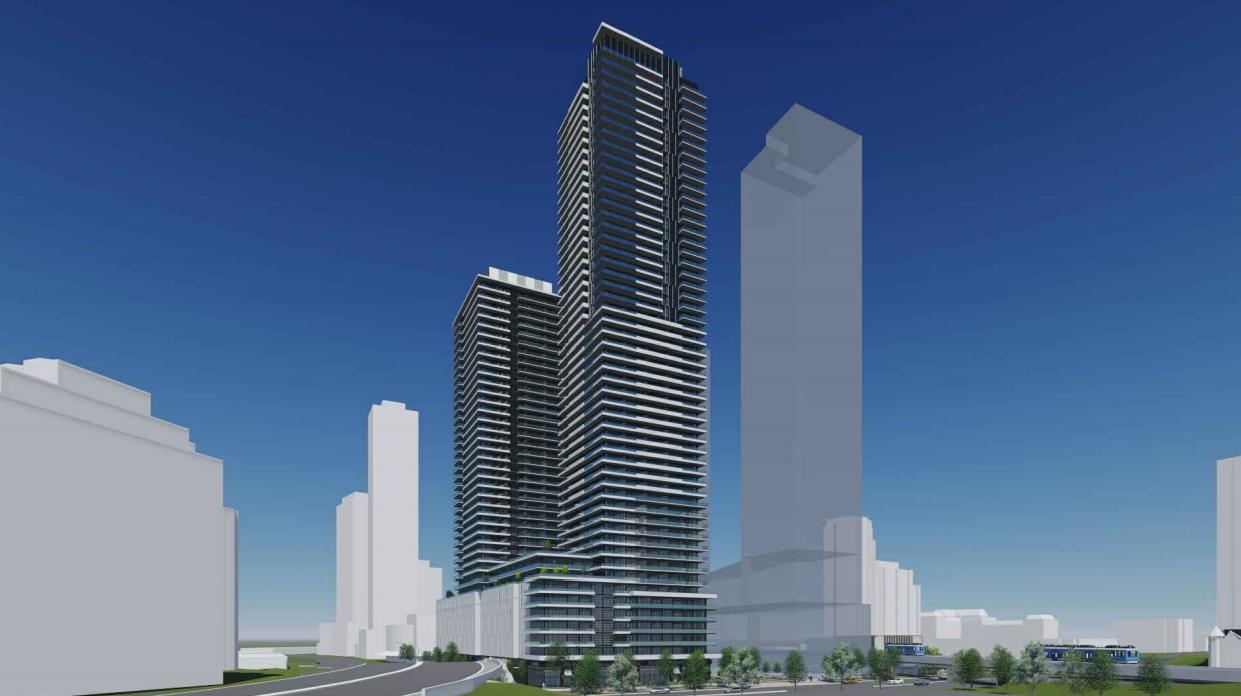 140 Grangeway Avenue Condos, Toronto. Artist’s rendering.