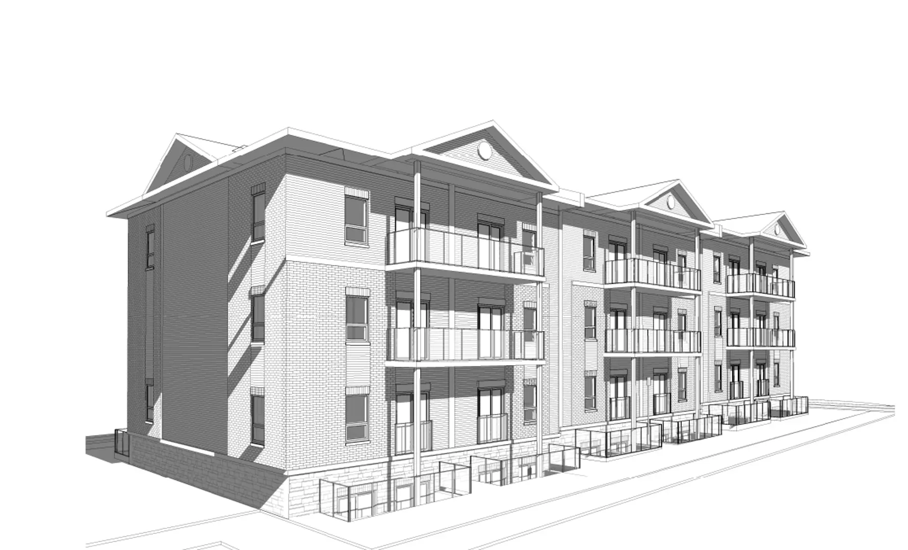 140 Hadati Road Townhomes, Guelph. Artist’s rendering.