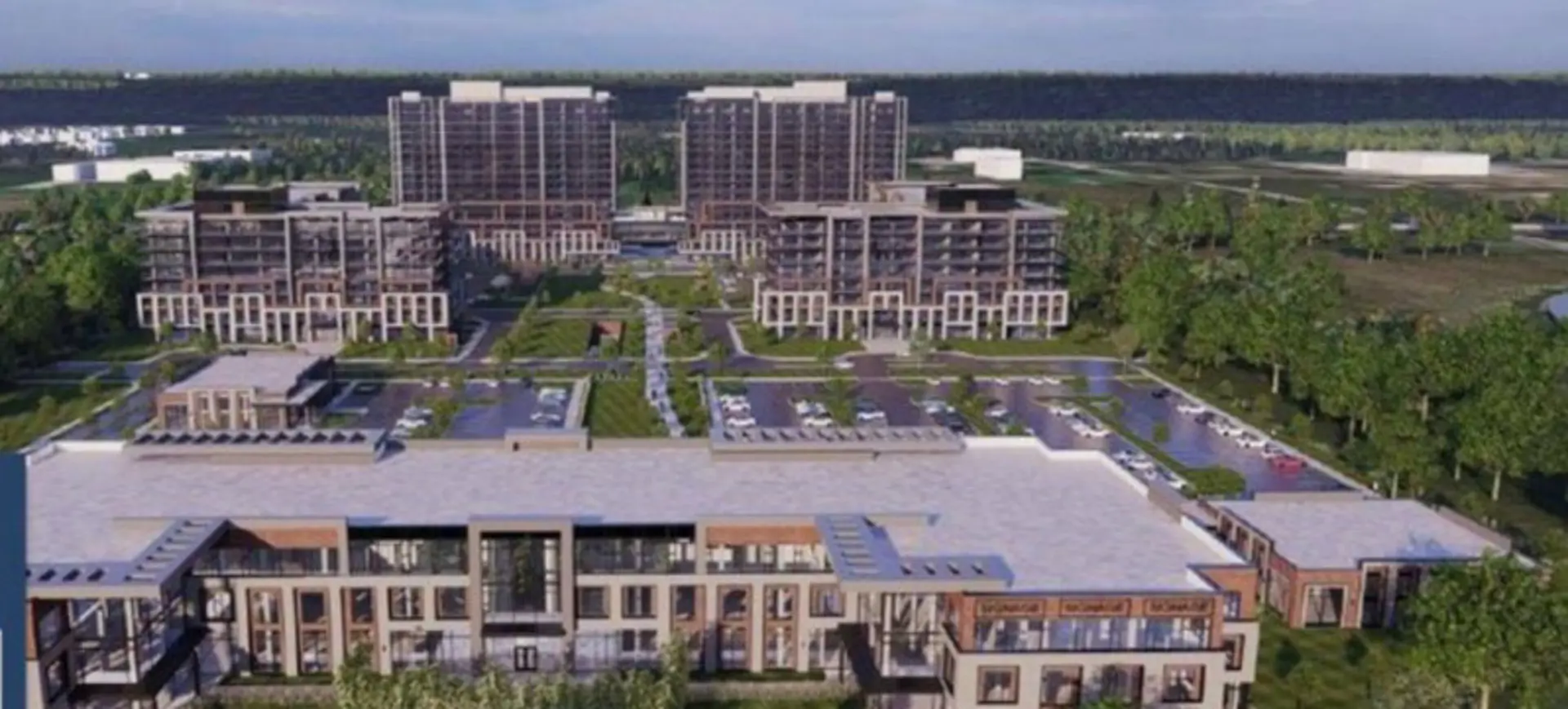 1400 South Service Road Condos, Hamilton. Artist’s rendering.