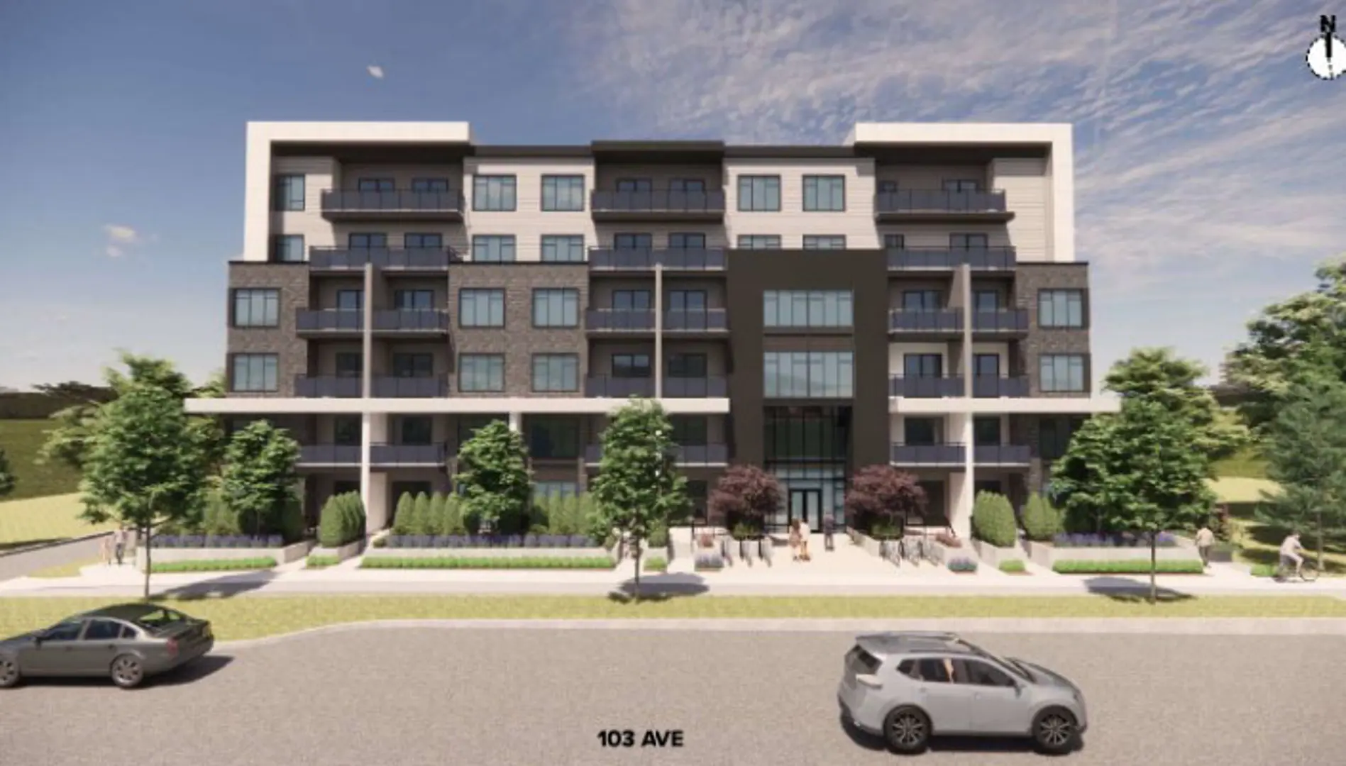 14039-14059 103 Avenue Condos, Surrey. Artist’s rendering.